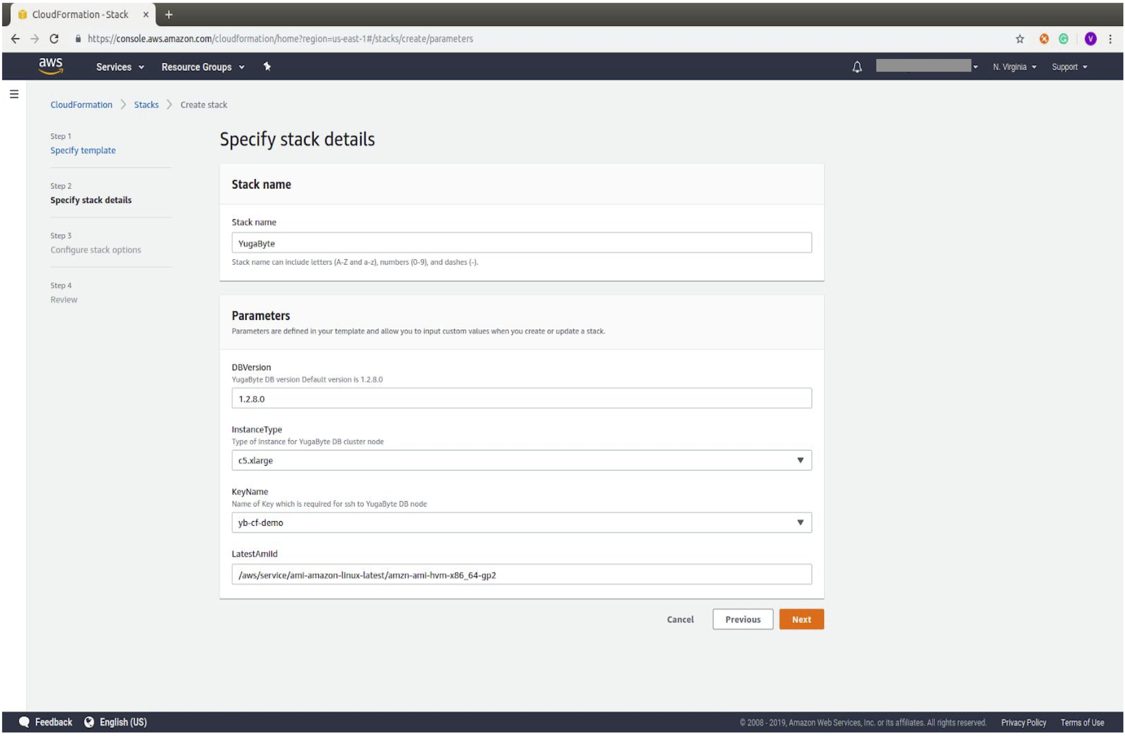 Provide Parameters Provide Parameters